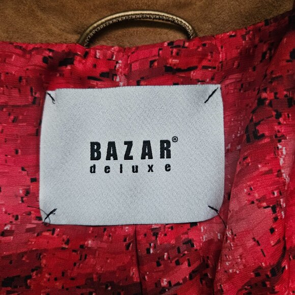 Bazar Deluxe Italy Coat Jacket Multicolored Fringe hippie boho luxury glam 42 - Picture 9 of 12